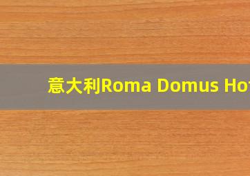 意大利Roma Domus Hotel